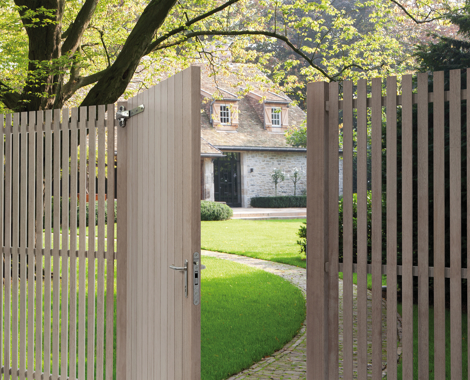 Zsanér fa kapukhoz – VANDAL-PROOF 4DW