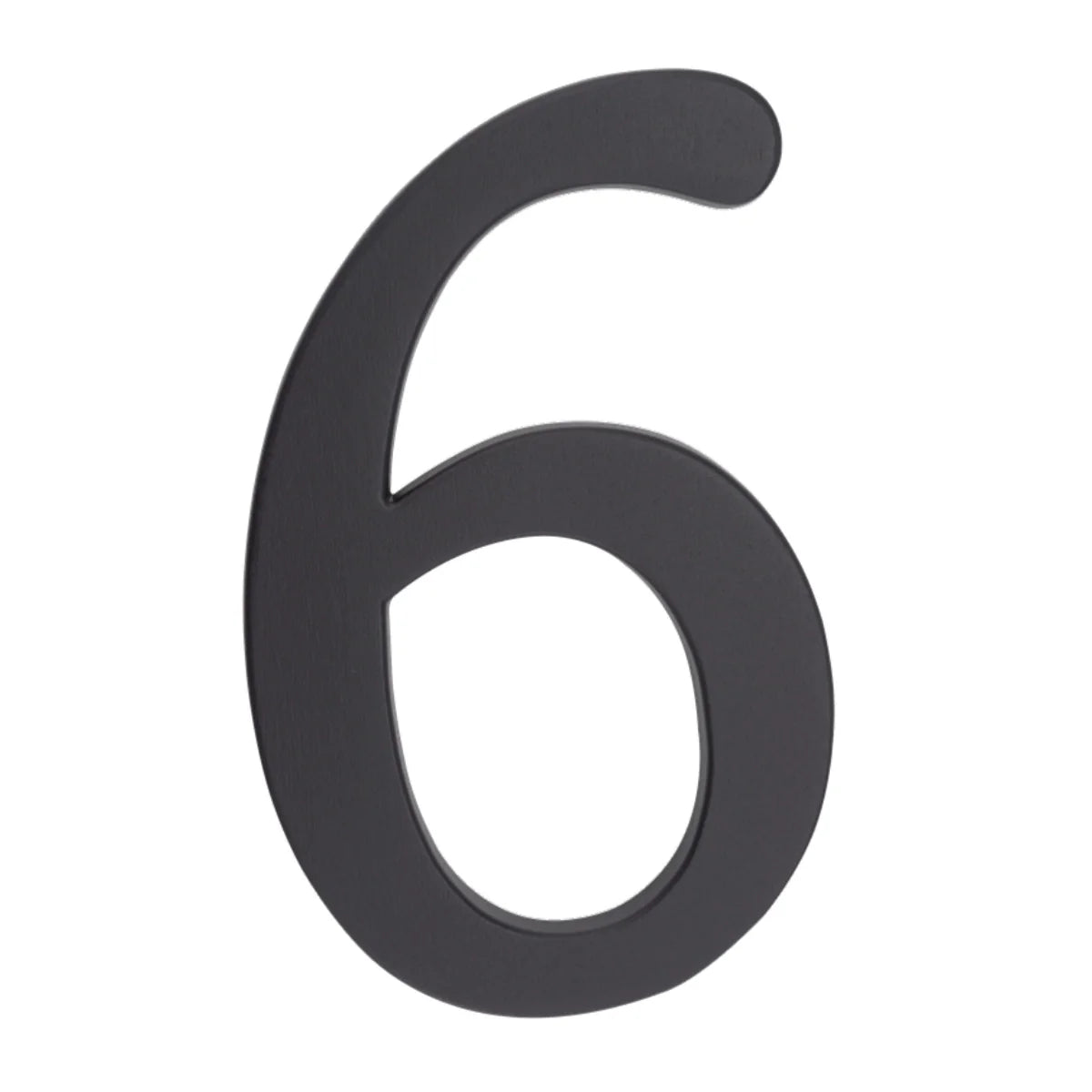 Grafit alumínium házszám „6” vagy „9”, 190 mm – dübeles rögzítéssel