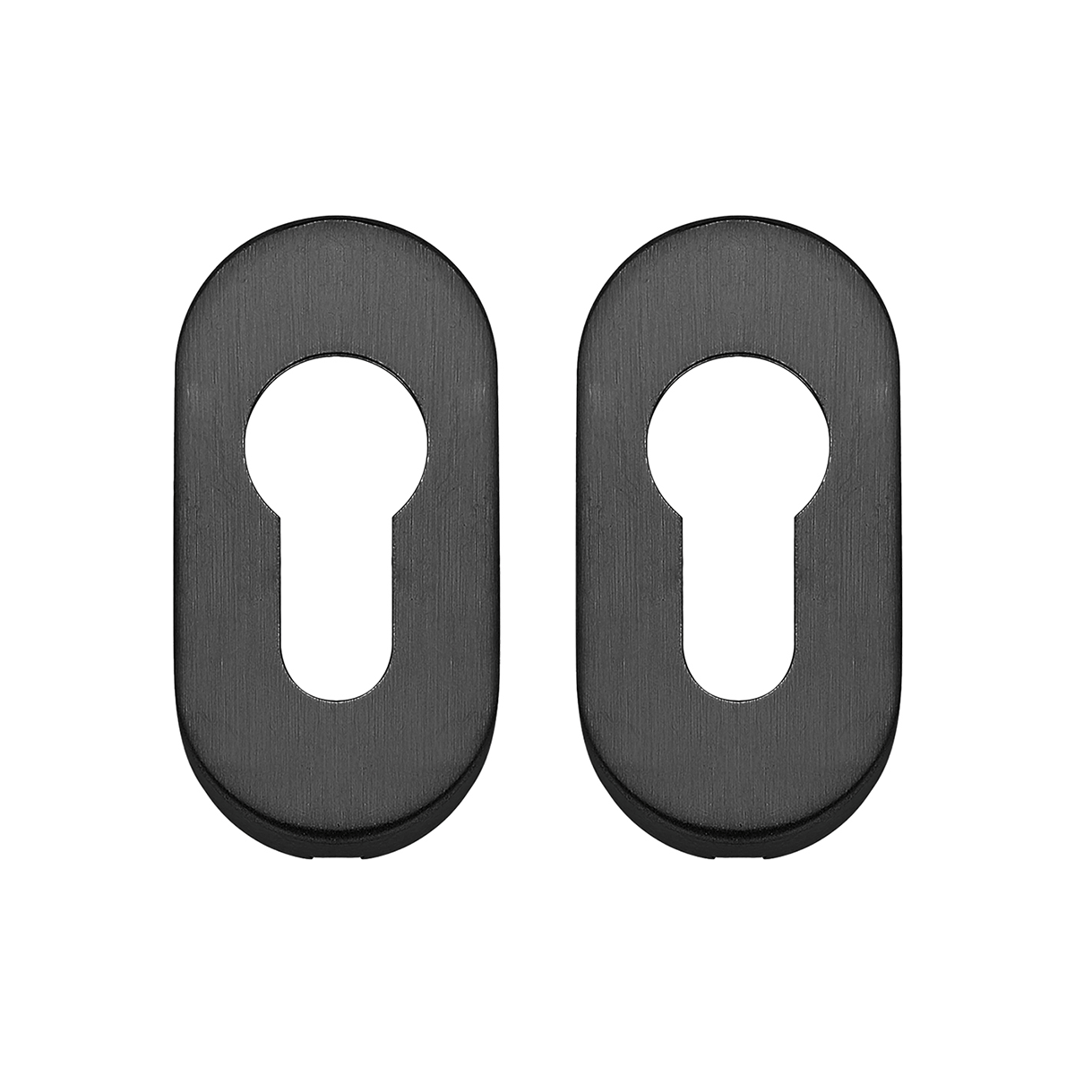 Fix rozsdamentes acél fogantyú szett, fekete szín, mindkét oldalon fix – 63.462