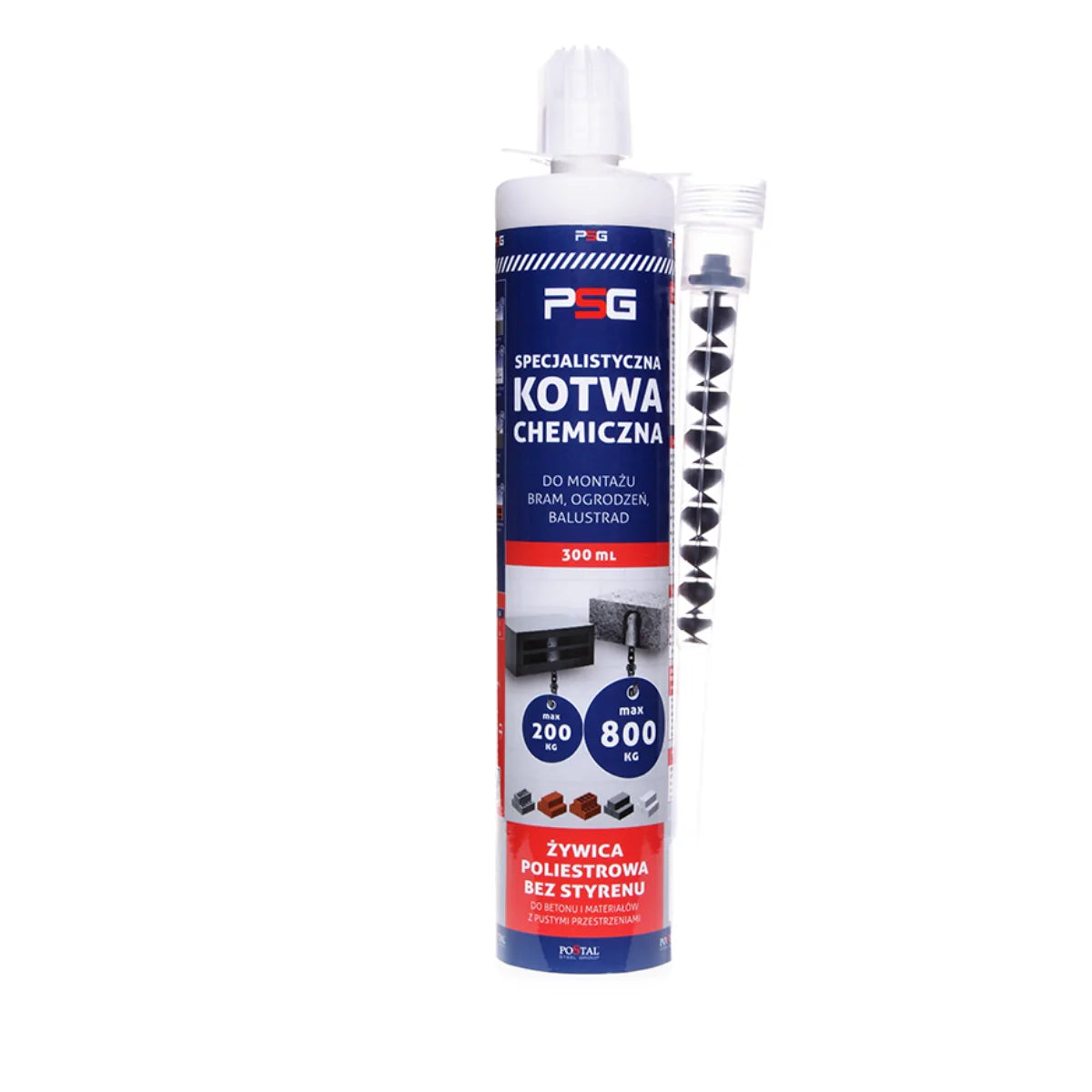 Poliészter vegyi dübel 300 ml Sommer - 71.300