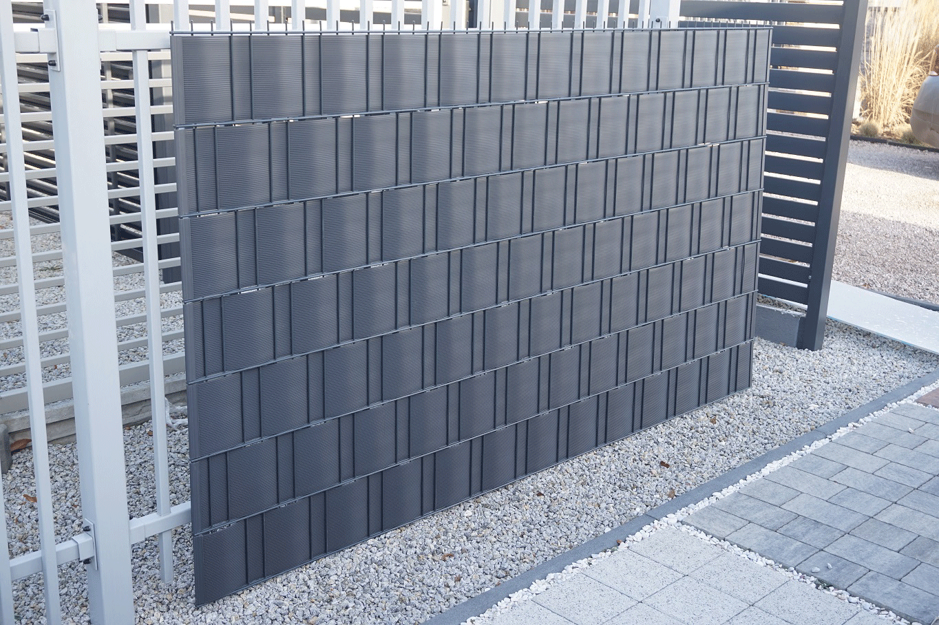 Kerítésszalag Basic Line PP 190 mm x 0,65 mm x 26 m