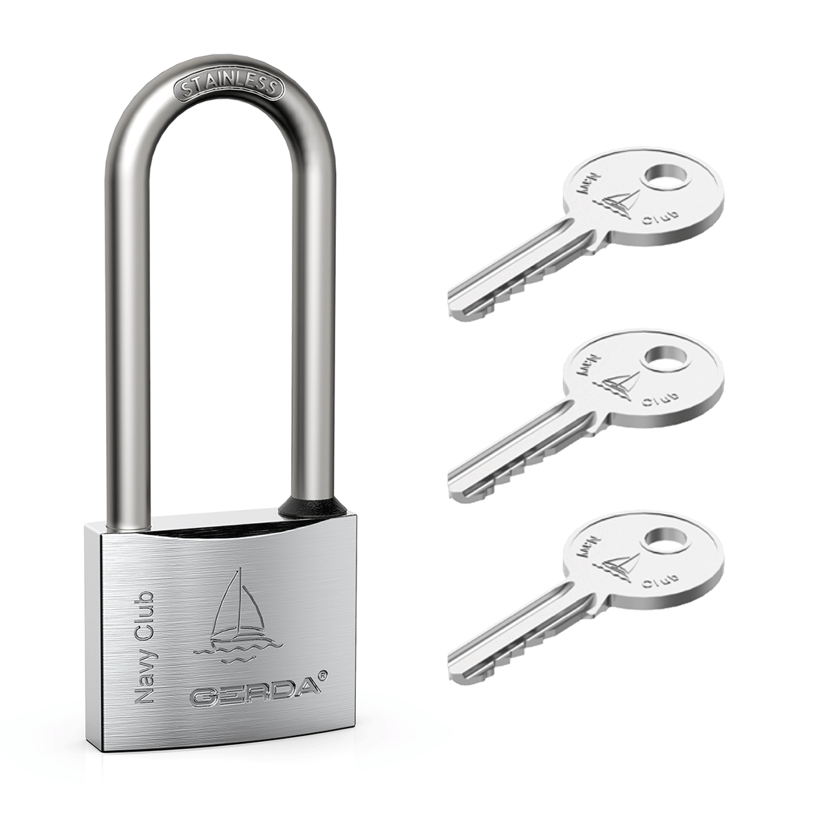 Rozsdamentes acél lakat – KCNP 40H70