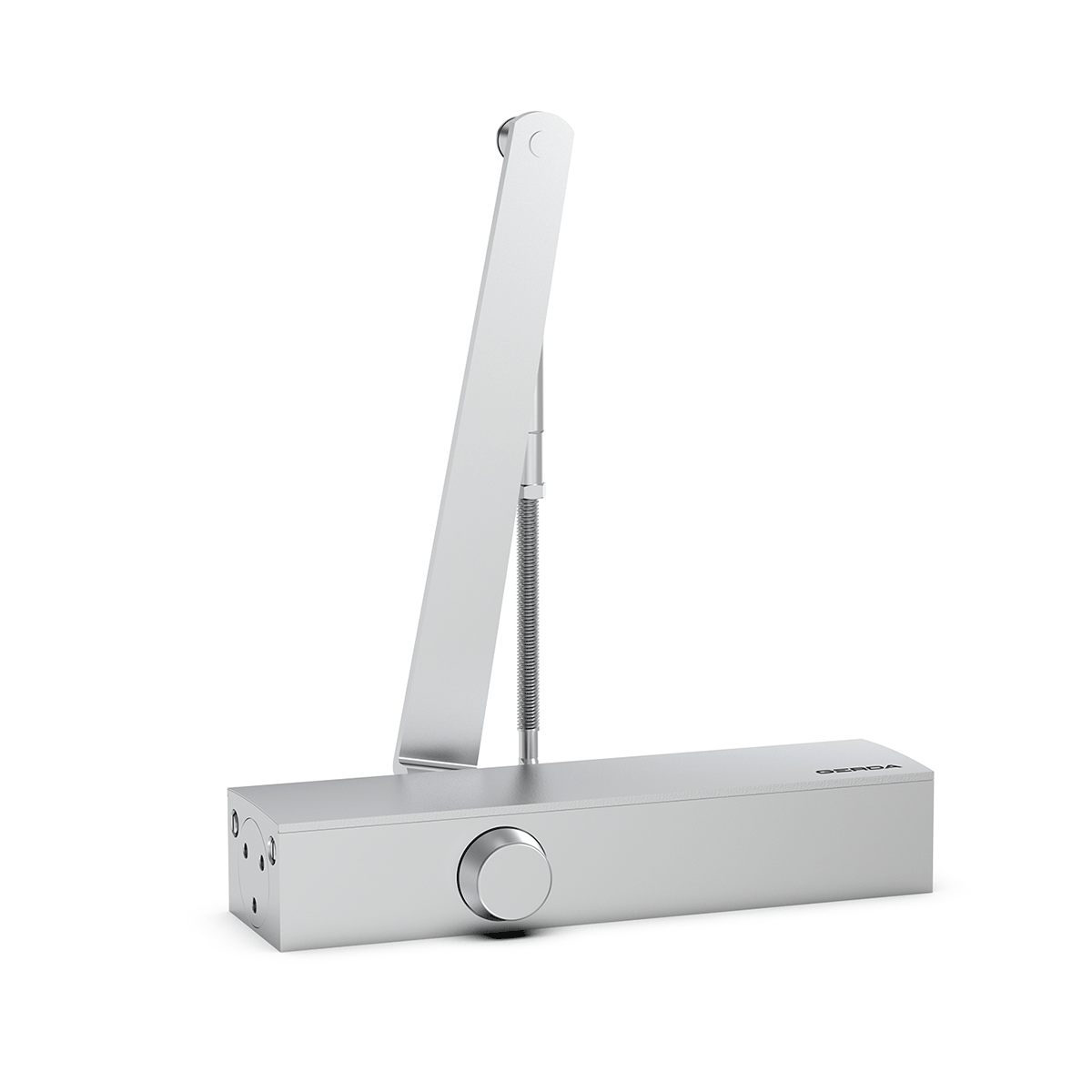 Gerda ajtócsukó, tűzálló, állítható, ezüst szín – GD15S0000