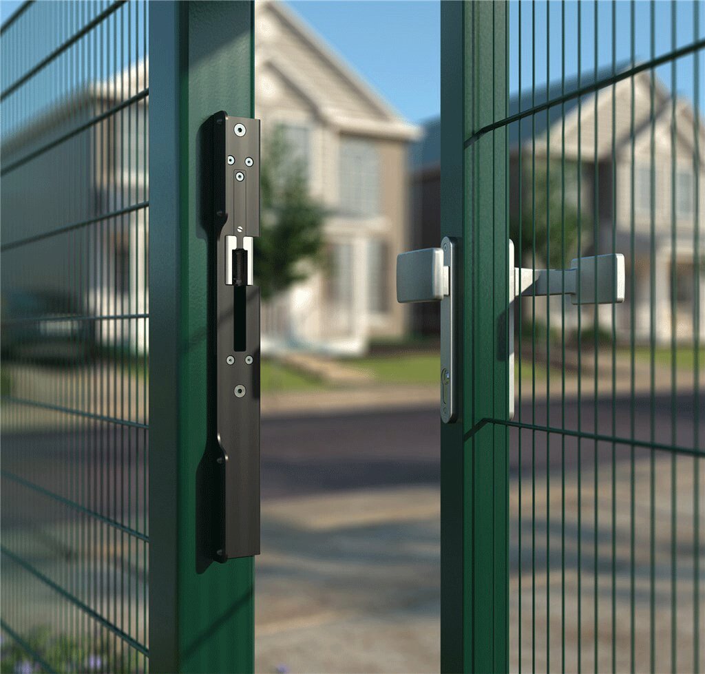 Elektromos zárfogadó süllyesztett zárakhoz, kompatibilis 40 mm-es kapuprofillal – INTRALEC (E)