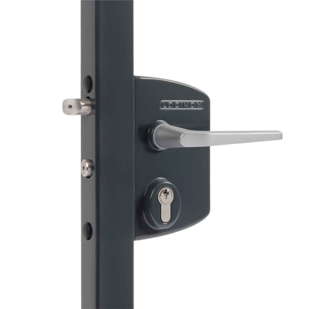 Rászerelhető kapuzár 40–60 mm-es profilhoz – LAKQ U2