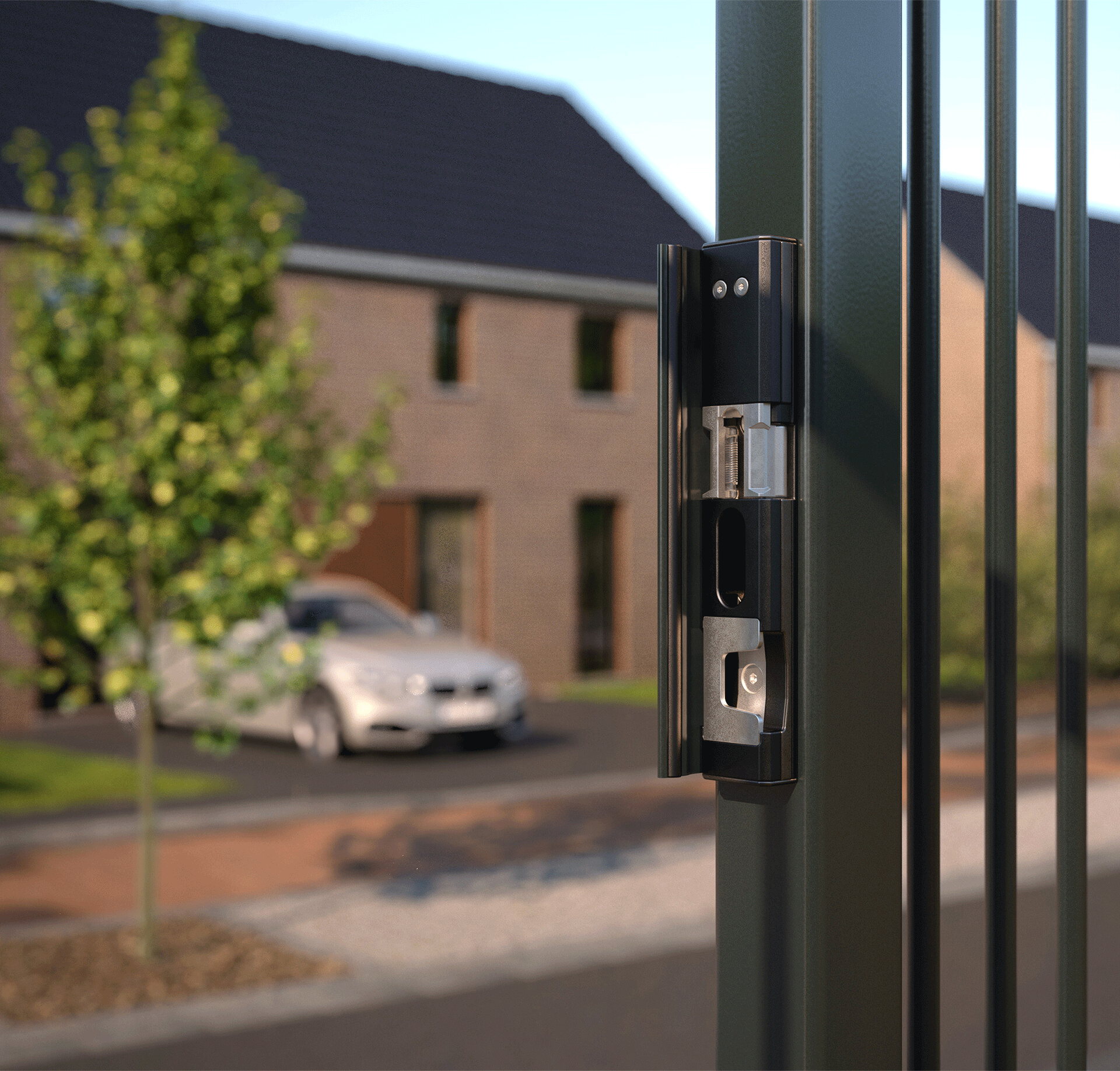 Elektromos zárfogadó rászerelhető zárakhoz – Modulec SH (NC)