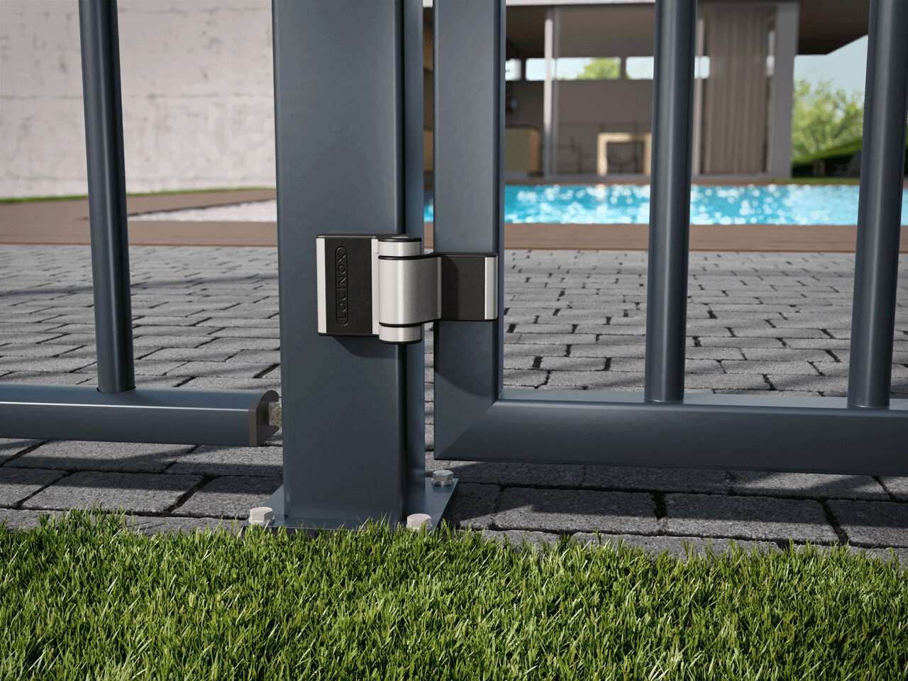 Állítható zsanér készlet kapukhoz – Puma