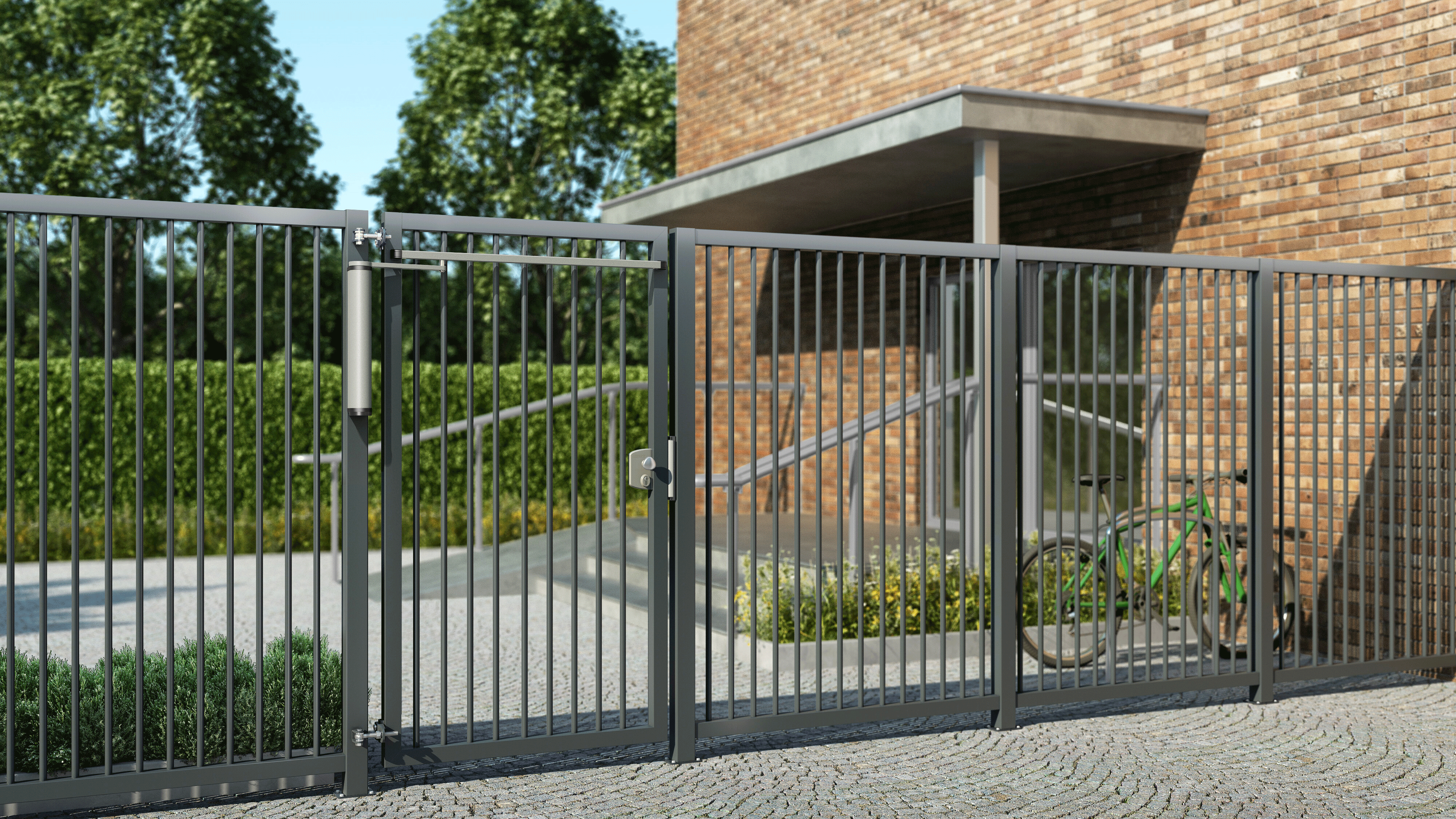 Motorizált ajtóbehúzó személybejáróhoz – VENUS