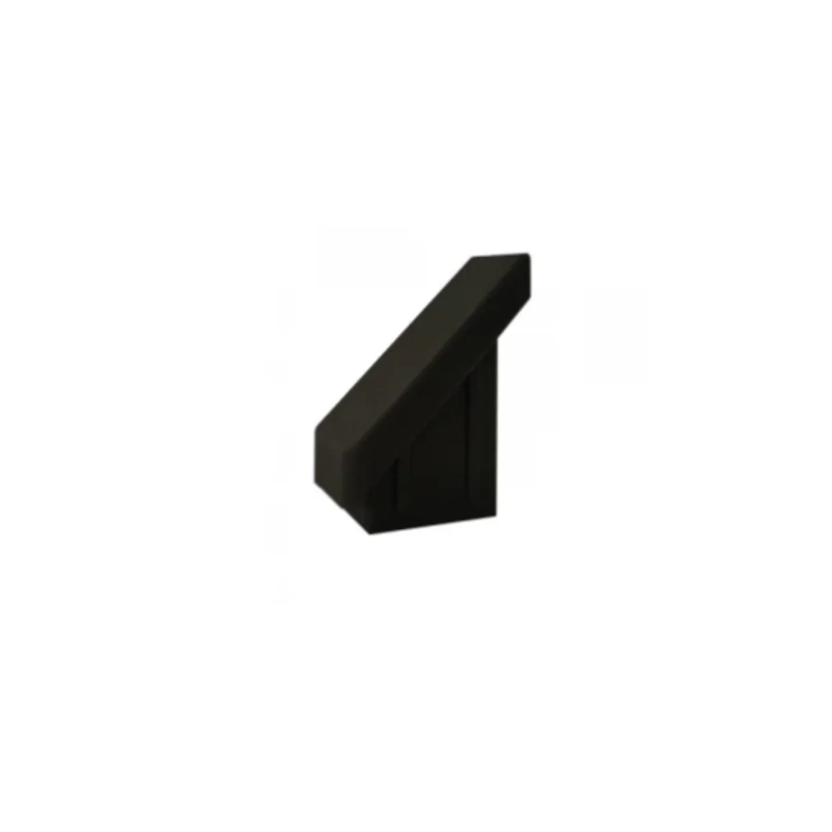 Műanyag zártszelvénykupak 20x30 mm-es téglalap profilhoz, 45°-os vágás