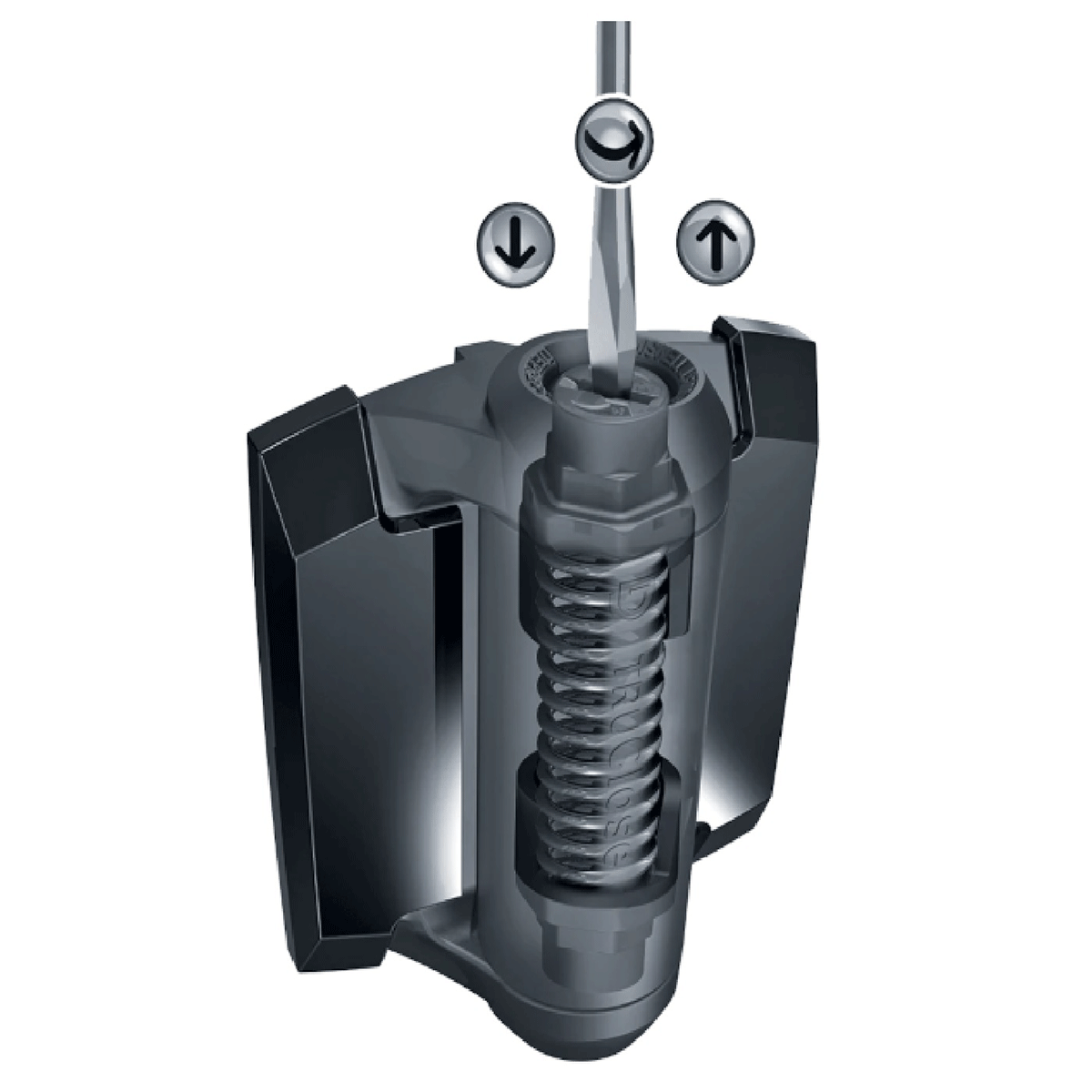 Önzáró zsanér szett fémkapukhoz, 21 mm / 70 kg – TruClose DD.TCHD1AL2S3BT
