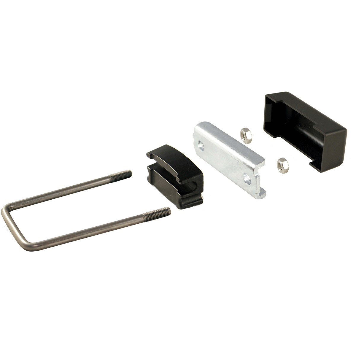 Rögzítőelem, bilincs kerítéspanel 40x40 mm-es oszlophoz – ZZM 40X40