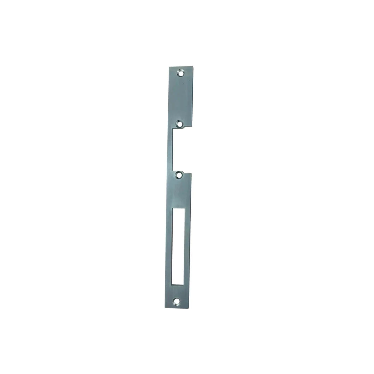 Univerzális elektromos zárfogadó lemez, 250 x 25 mm, horganyzott - 63.394