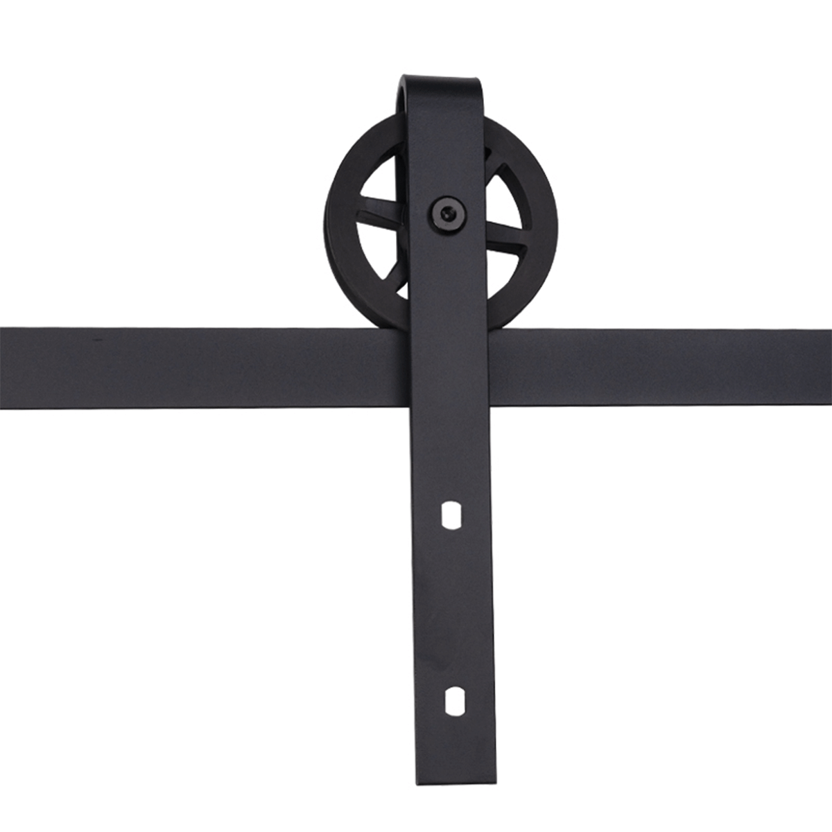 Tolóajtó szerelőkészlet sínnel, barn door típus, loft modell – 76.008