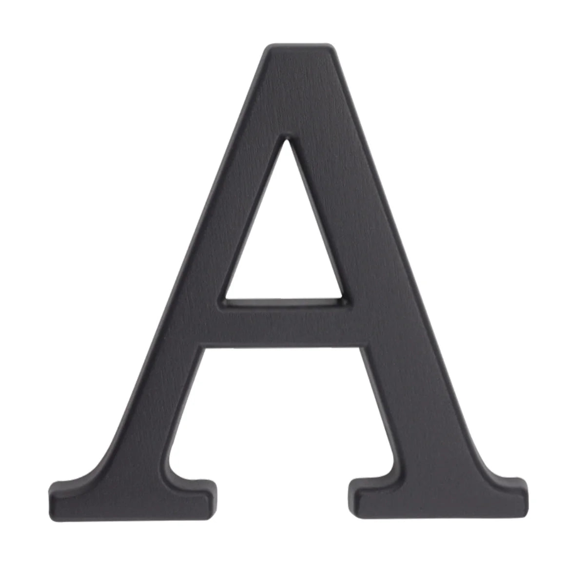 Grafit alumínium házbetű „A”, 190 mm – dübeles rögzítéssel (64.15A)