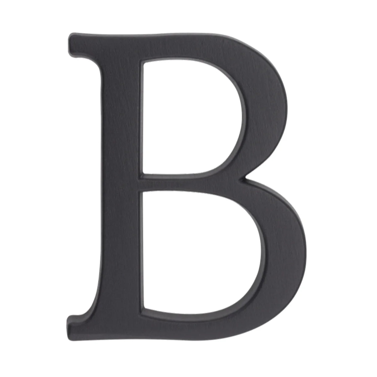 Grafit alumínium házbetű „B”, 190 mm – dübeles rögzítéssel (64.15B)