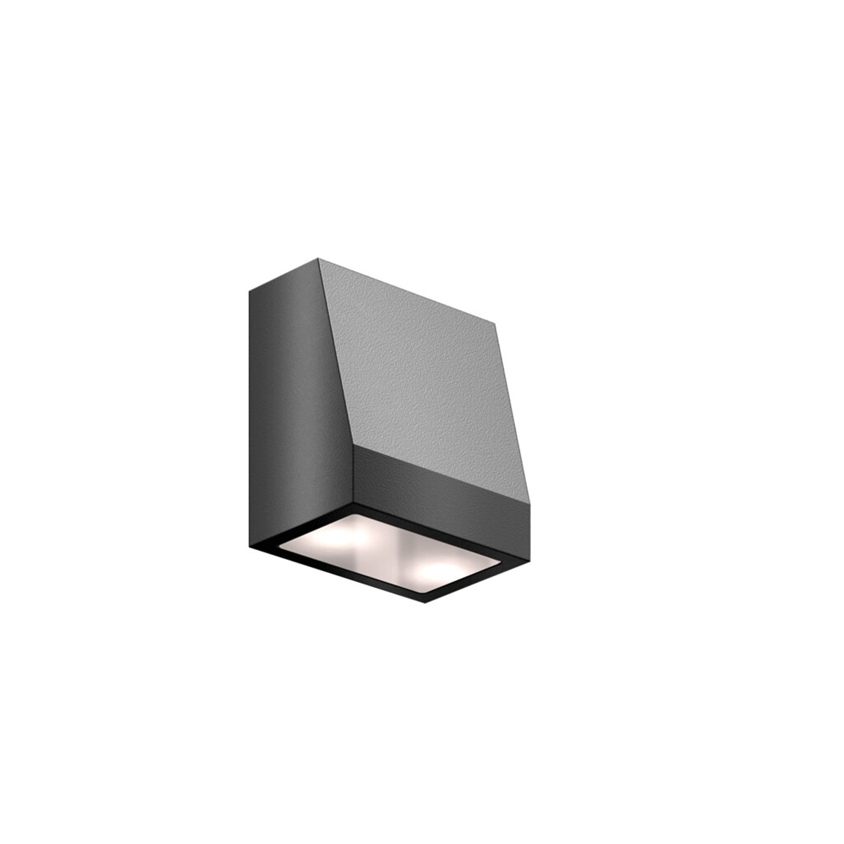 Fali lámpa trapéz formával, 75 mm széles, 12V DC / 24V DC – HEPTA75-DC
