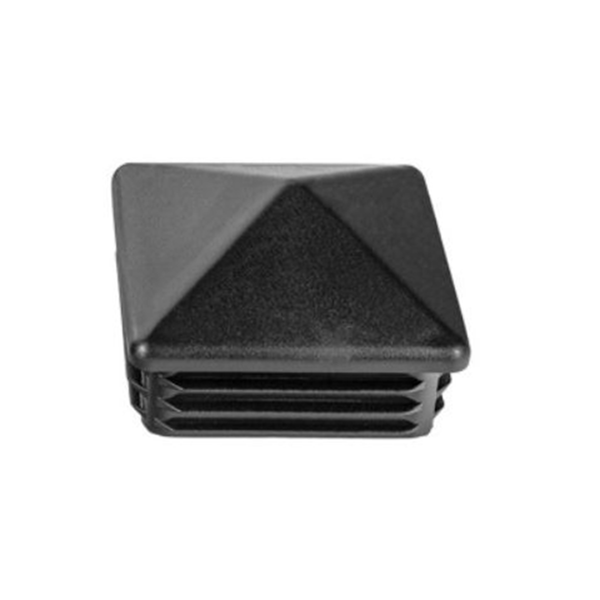 Műanyag piramis zártszelvénykupak 50x50 mm-es négyzet profilhoz